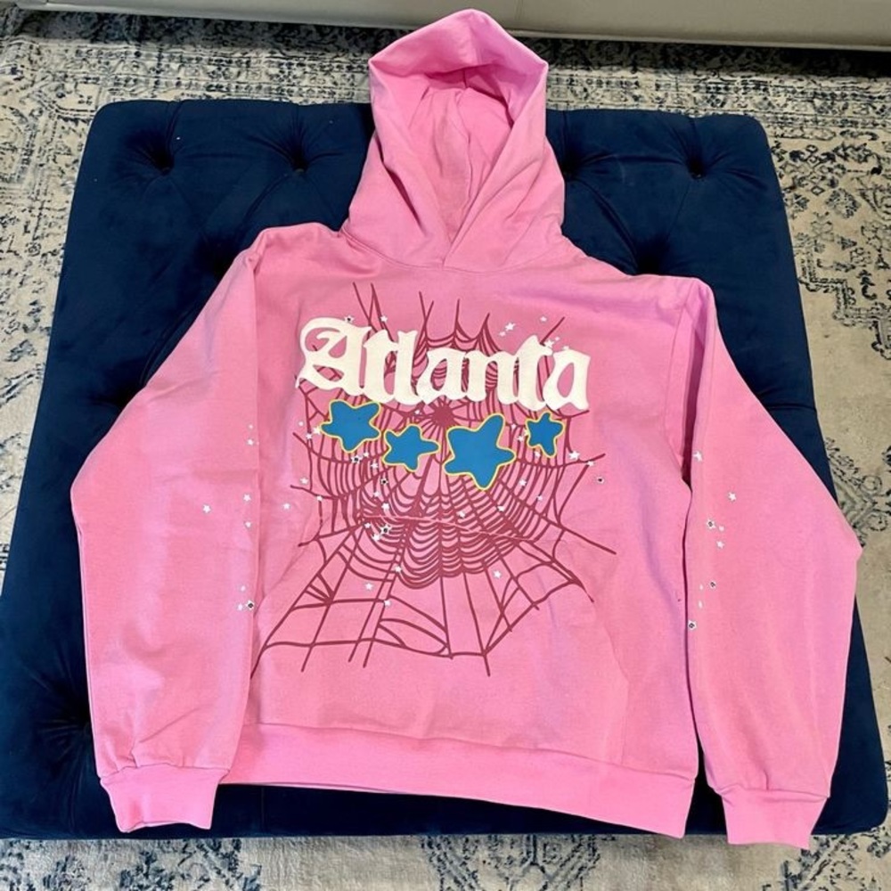 Sp5der Hoodie Atlanta Pink